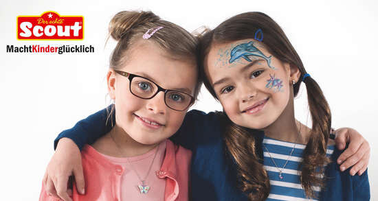 Mädchen mit Scout Kinderbrille
